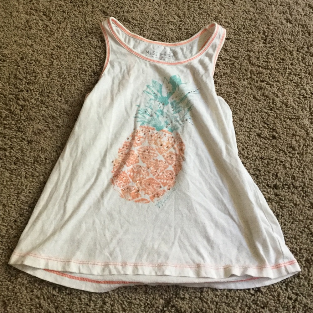 Miss me girls tank top